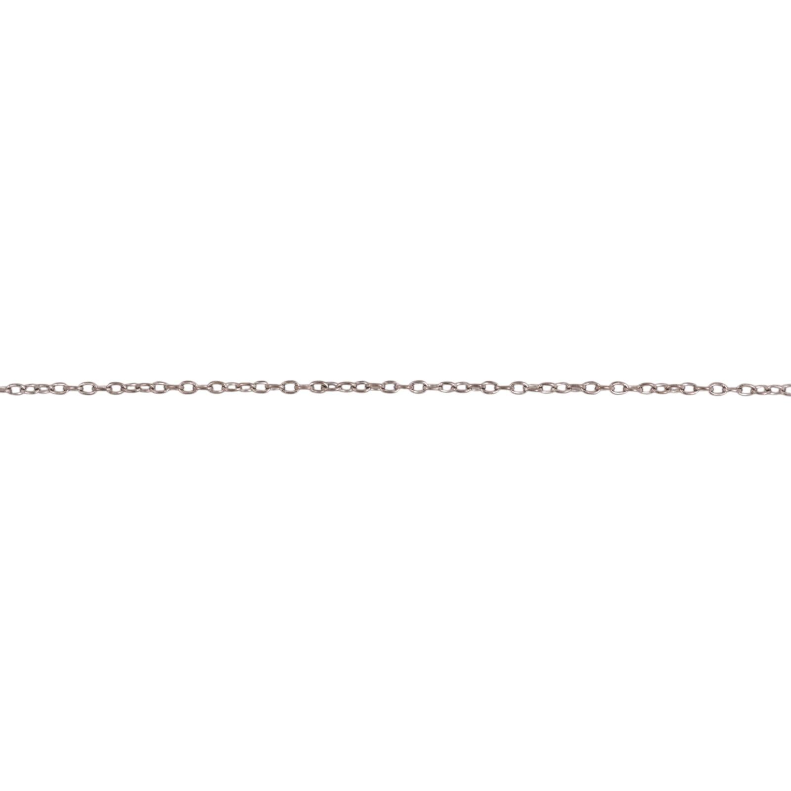 18K White Gold 1.30CTW Diamond Cluster Halo Pendant Chain Necklace 16"
