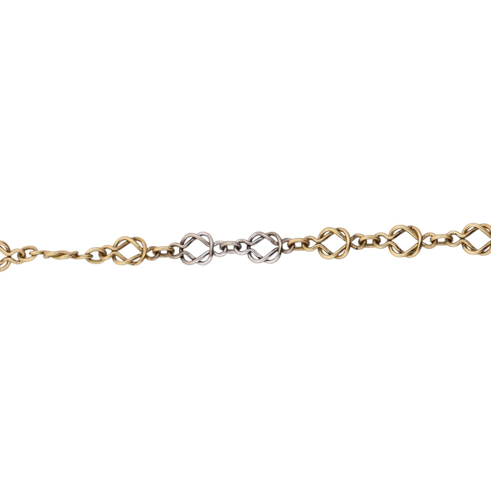 Art Nouveau Lady Enamel Diamond Sapphire Necklace 18K Gold 1.60 CTW 23"