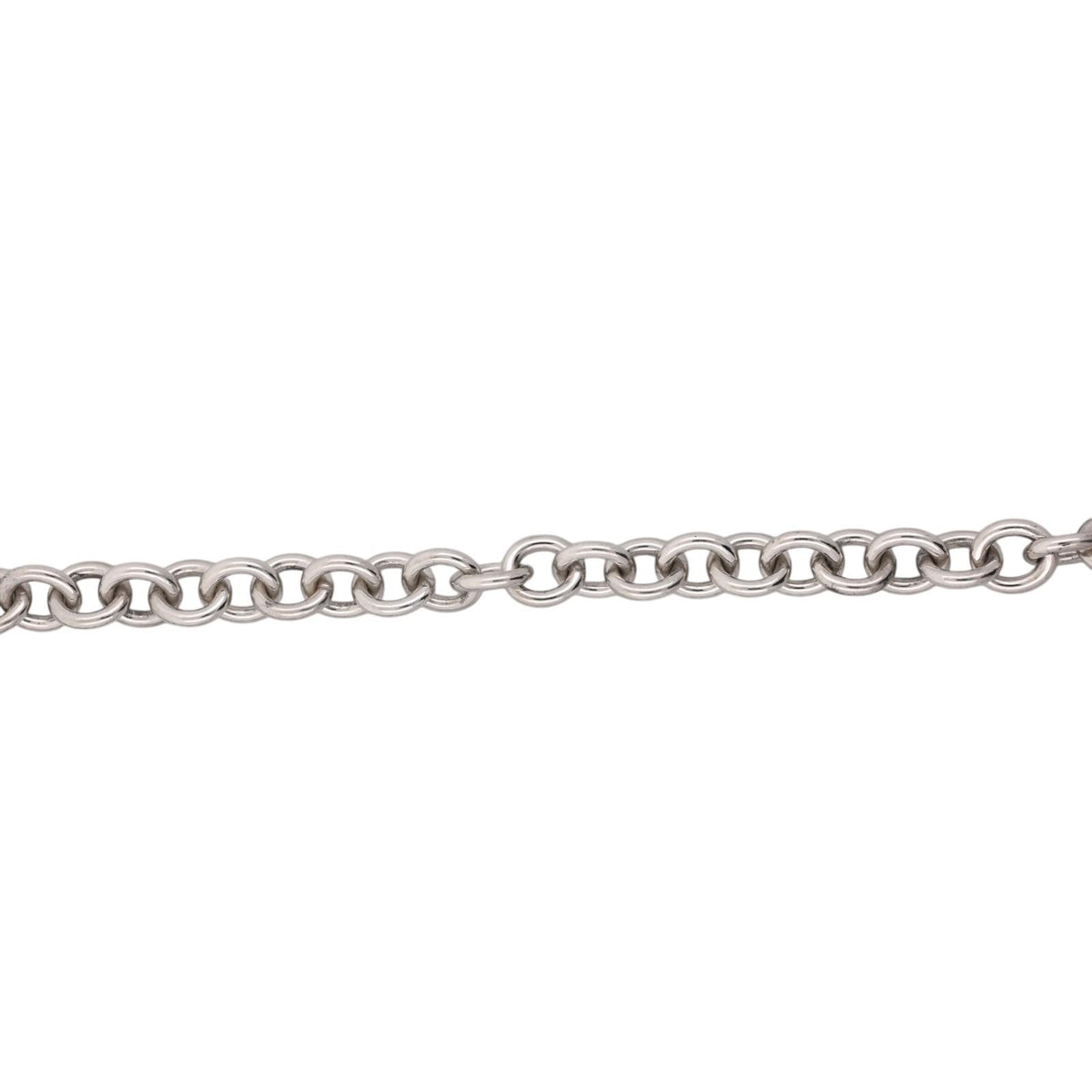 Tiffany & Co. 1837 Padlock Lock Necklace Sterling Silver 925 16"
