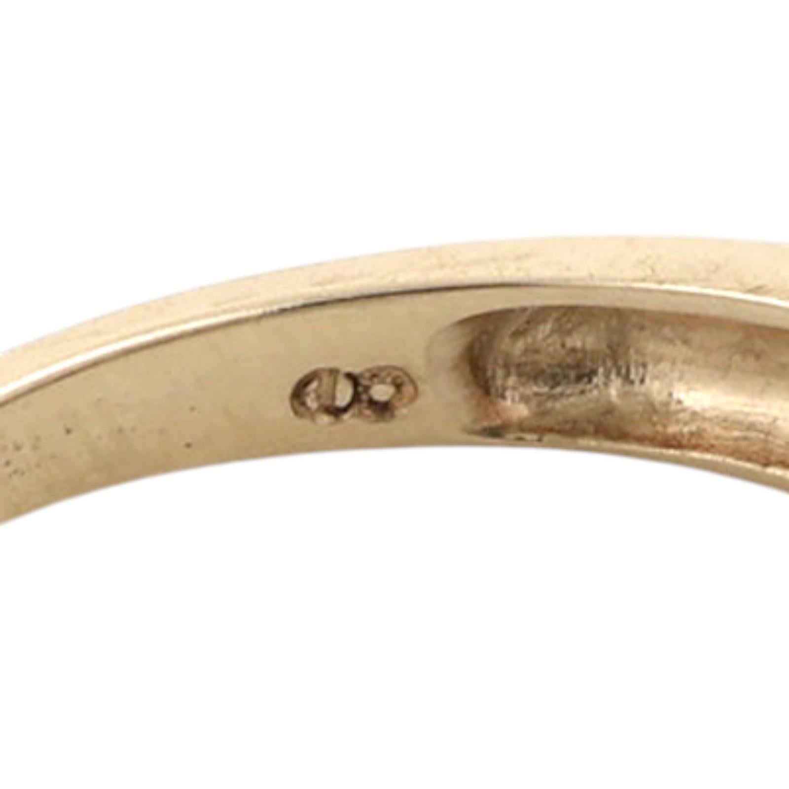 10K Yellow Gold 0.25 CTW Natural Diamond Channel Set Wedding Band Ring Size 7.25