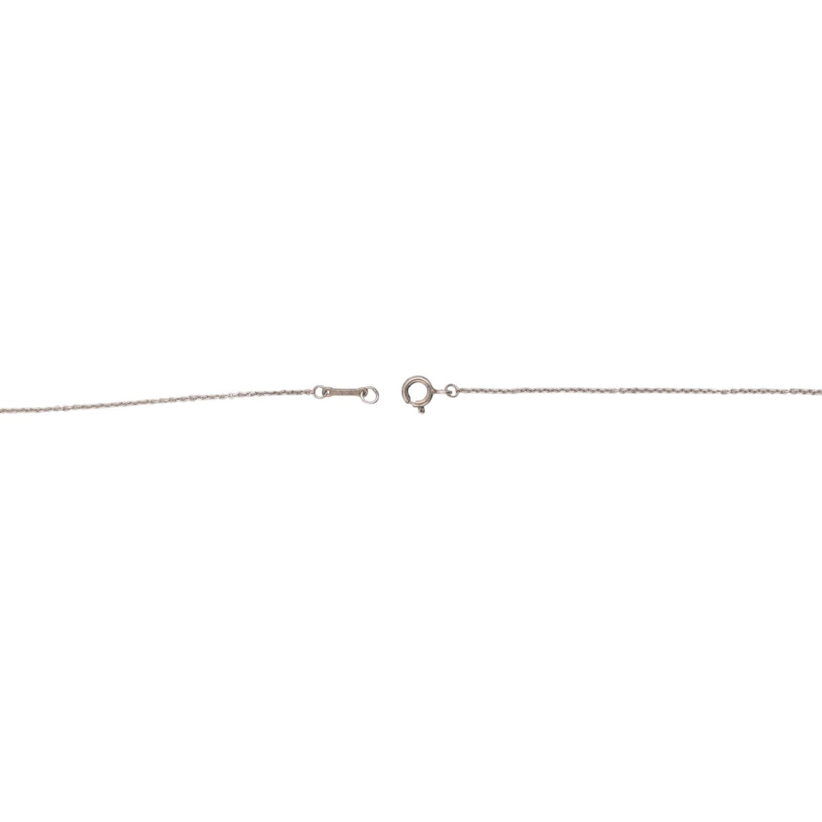 Tiffany & Co. Paloma Picasso Loving Heart Necklace Sterling Silver 925 16.5"