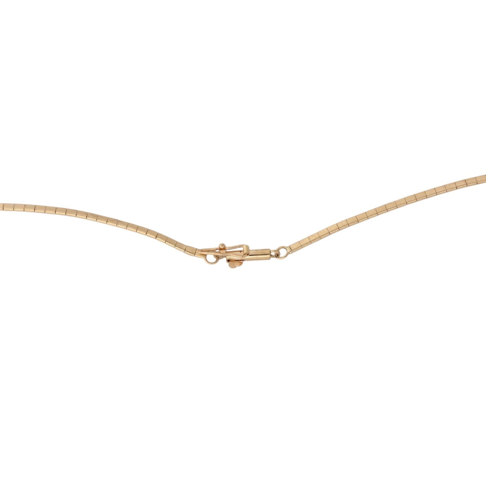 14K Yellow Gold 1.50 CTW Natural Diamond Graduated V Necklace 18"
