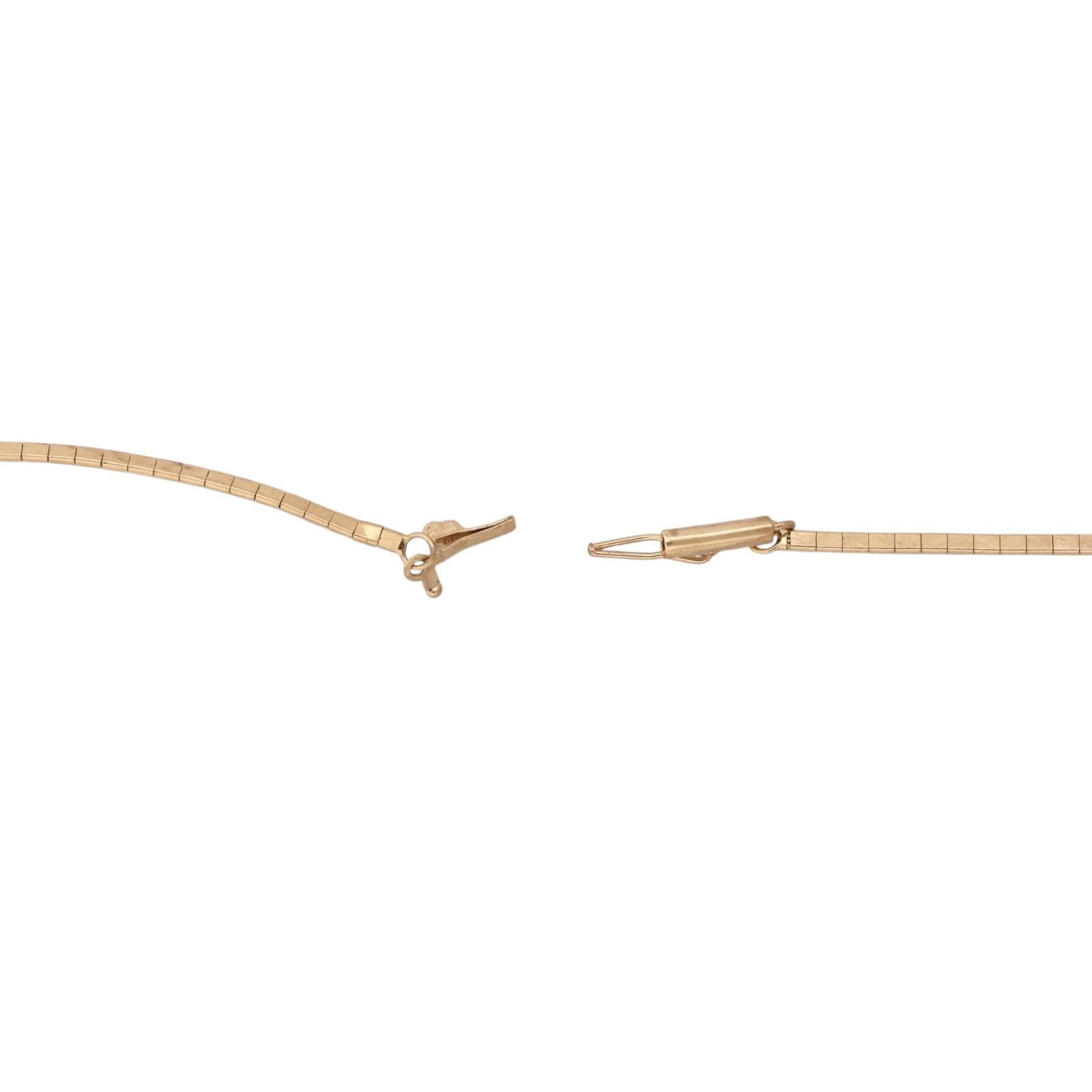 14K Yellow Gold 1.50 CTW Natural Diamond Graduated V Necklace 18"