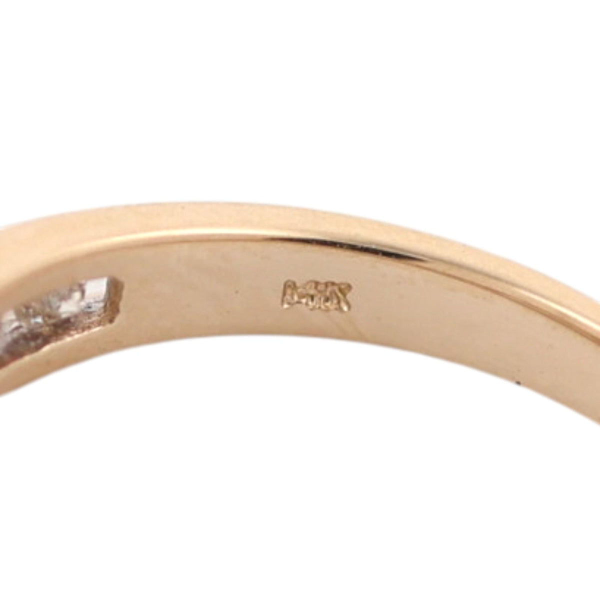 14K Yellow Gold 0.60 CTW Natural Diamond Channel Set Wedding Band Ring Size 7