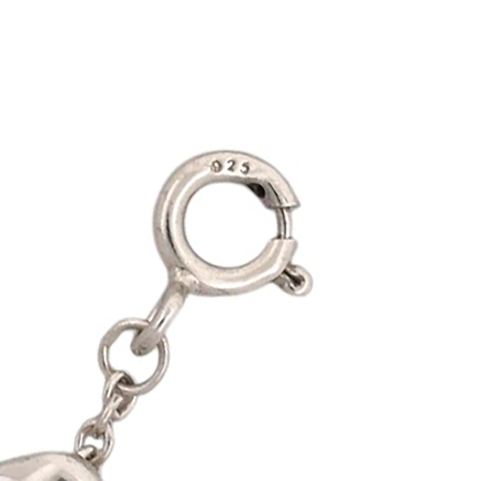Tiffany & Co. Elsa Peretti Open Heart Sterling Silver 925 Bracelet 7.5"