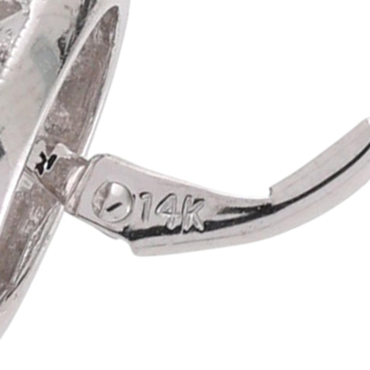 Natural Diamond Filigree Drop Earrings 14K White Gold 0.40 CTW Lever Backs 0.75"