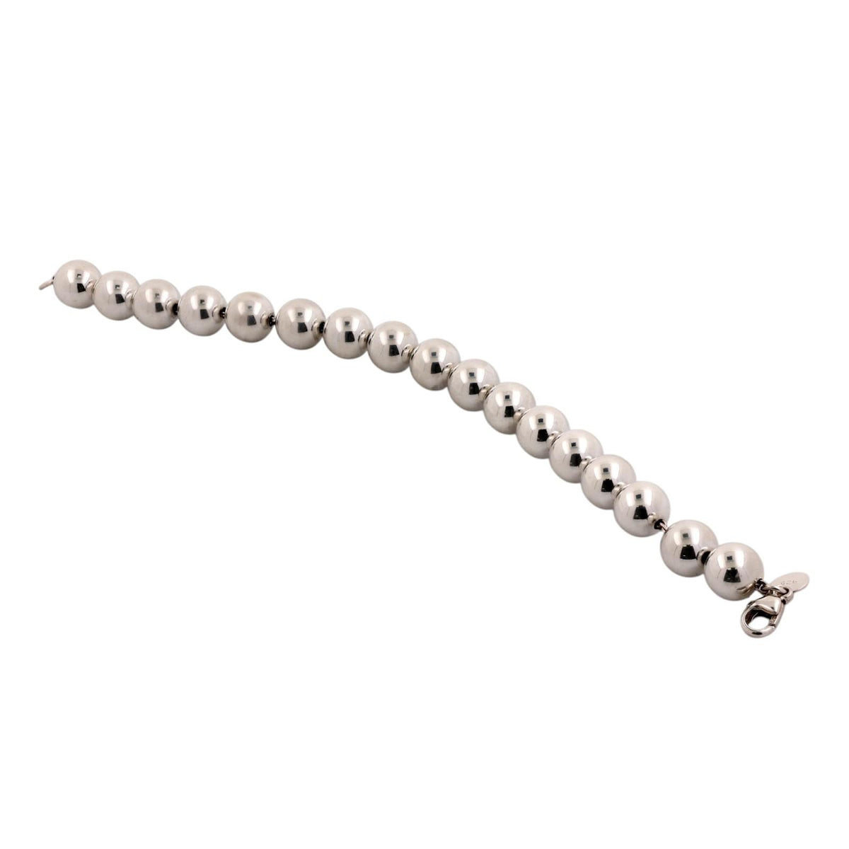 Tiffany & Co. HardWear Ball Bracelet Sterling Silver 10mm 7.5" Medium