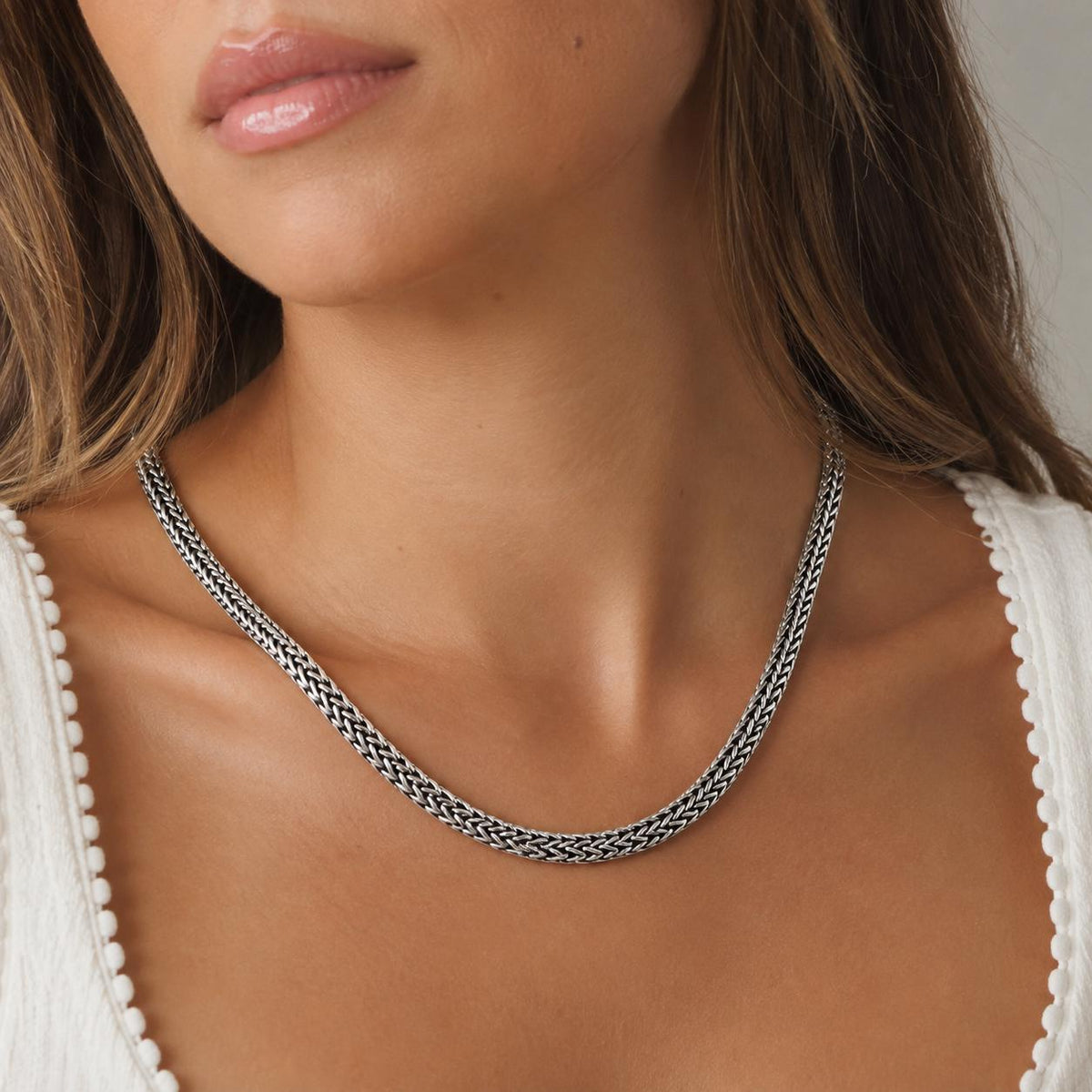 John Hardy Icon Classic Chain Necklace Sterling Silver 925 16" 53.1g