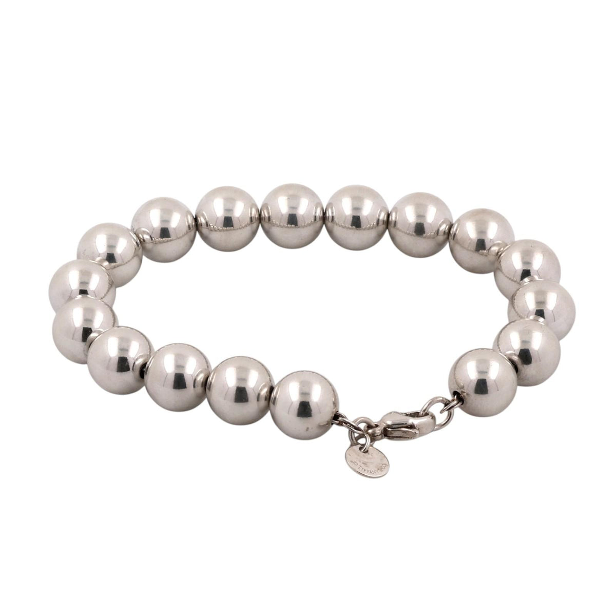Tiffany & Co. HardWear Ball Bracelet Sterling Silver 10mm 7.5" Medium