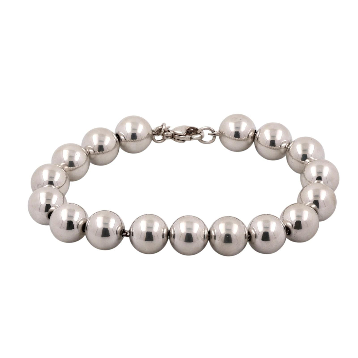 Tiffany & Co. HardWear Ball Bracelet Sterling Silver 10mm 7.5" Medium