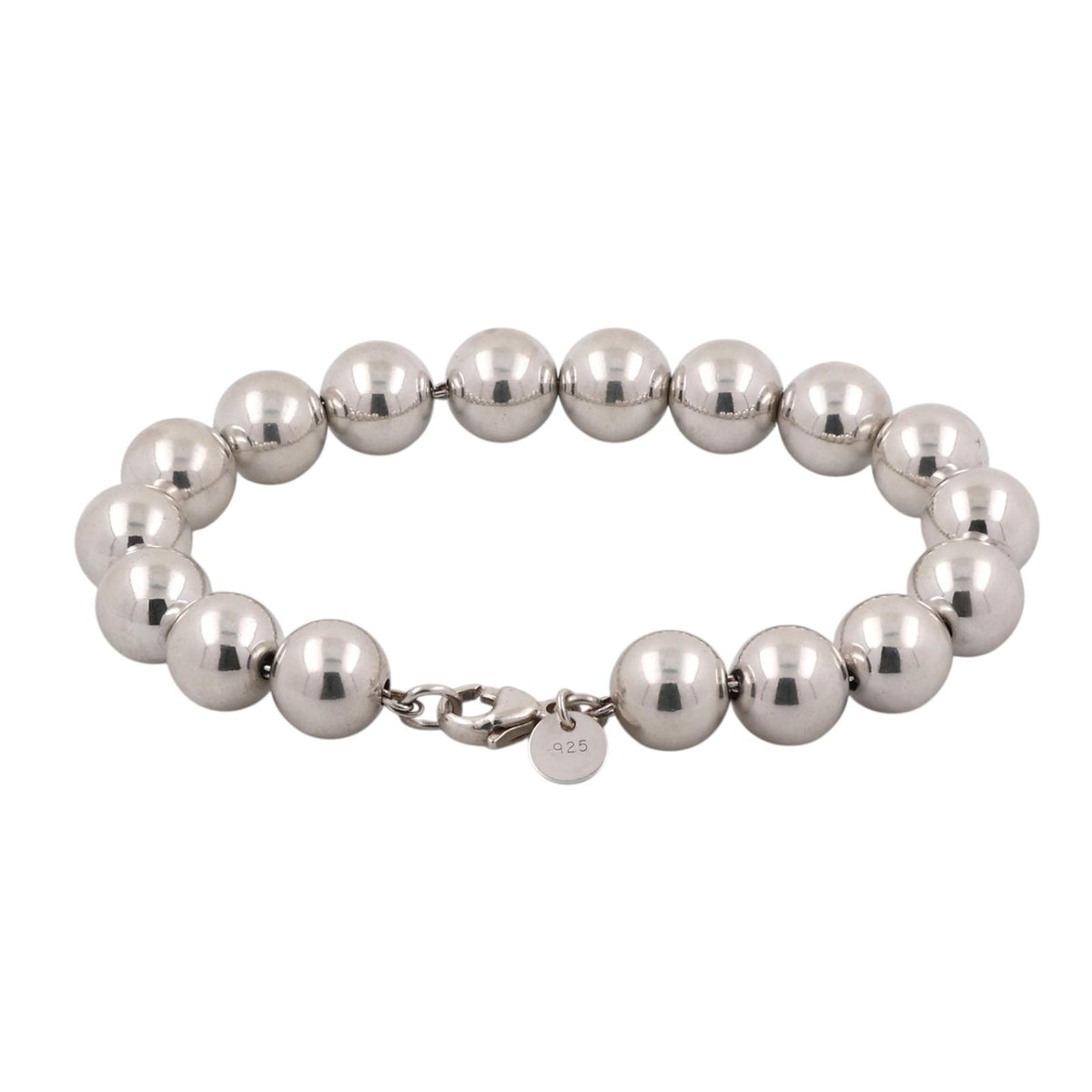 Tiffany & Co. HardWear Ball Bracelet Sterling Silver 10mm 7.5" Medium