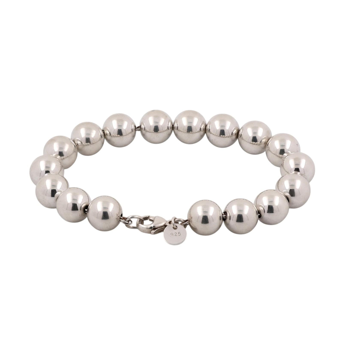 Tiffany & Co. HardWear Ball Bracelet Sterling Silver 10mm 7.5" Medium