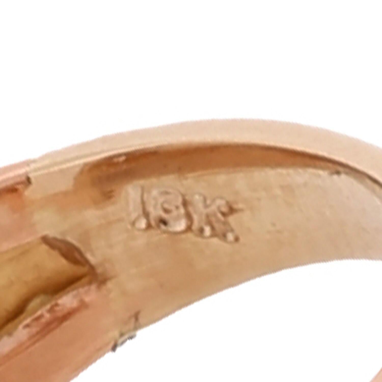 15 CT Morganite Statement Ring 18K Yellow Gold Emerald Cut Gemstone Size 7