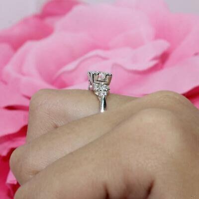 Round Solitaire Diamond Engagement Ring 0.94 TW GIA Certified Platinum Size 5.75