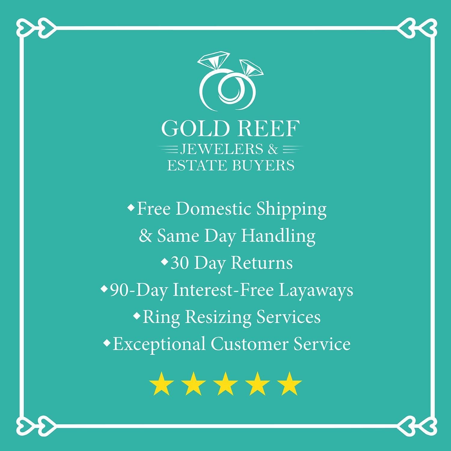 0.55 TW Diamond Open Heart Pendant Cable Chain Necklace 14K White Gold 16"