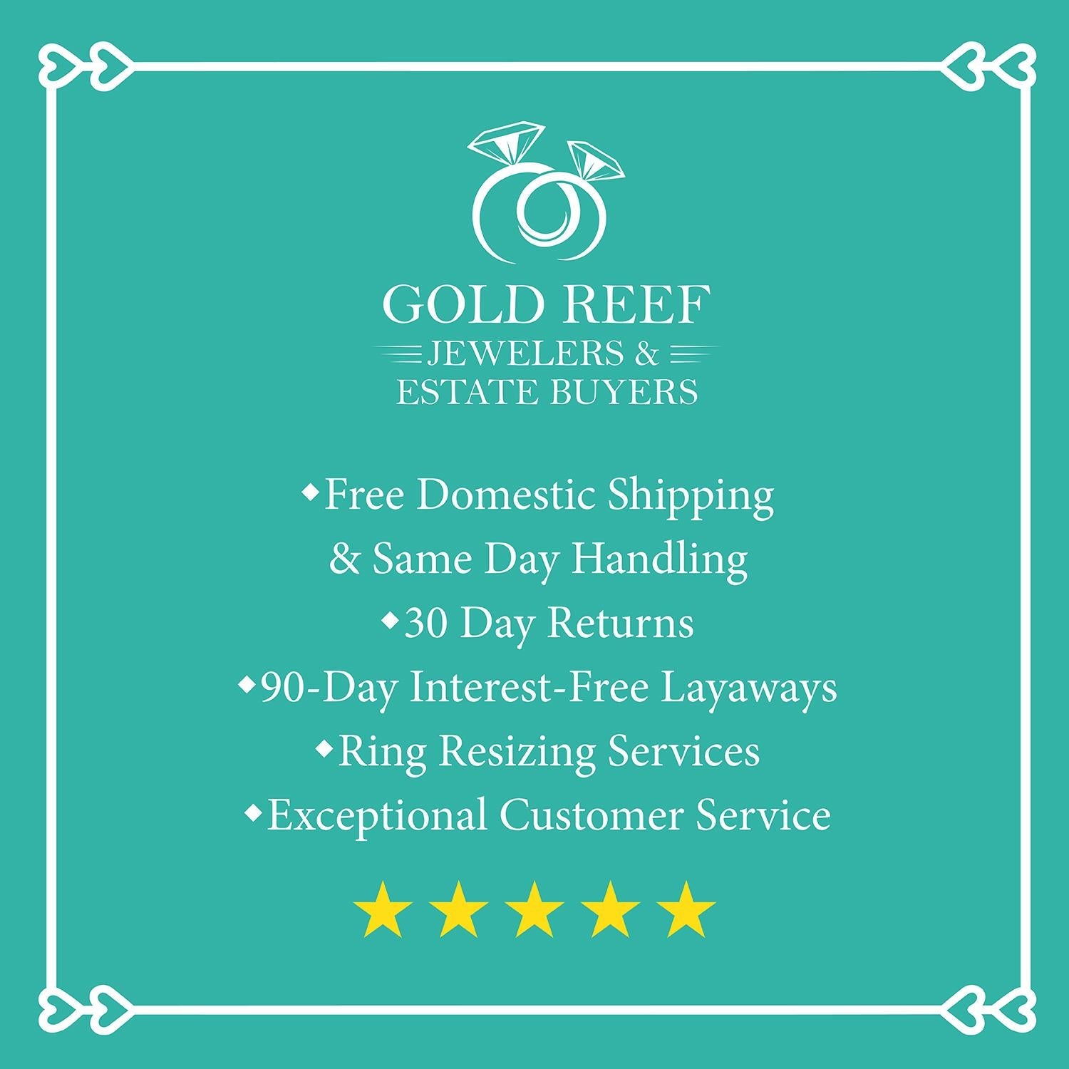 Diamond Open Heart Pendant Cable Chain Necklace 18K White Gold 0.40 TW 16.5"