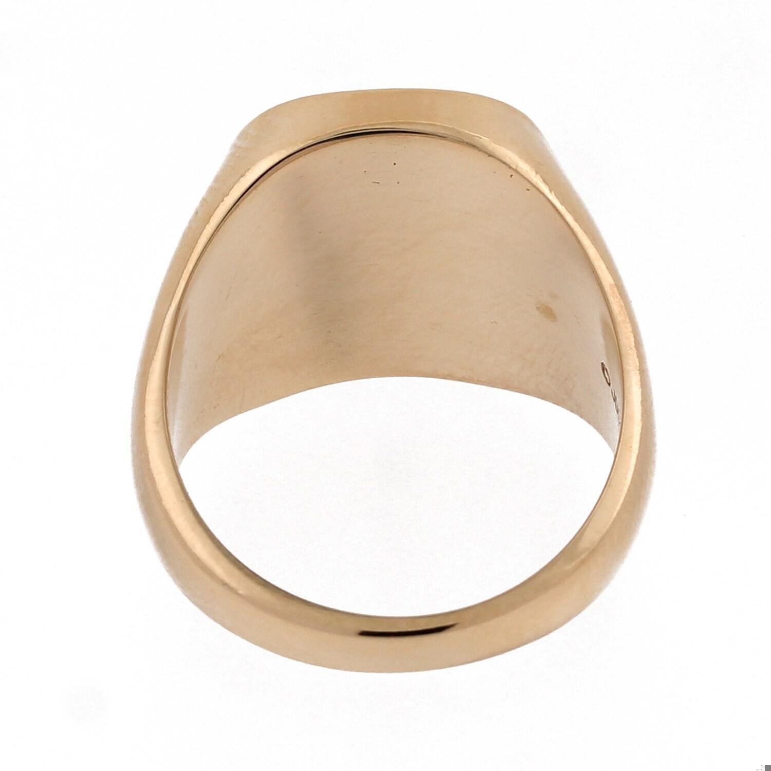 Seton Hall University Class Ring 1992 10K Yellow Gold Size 8.75 Estate