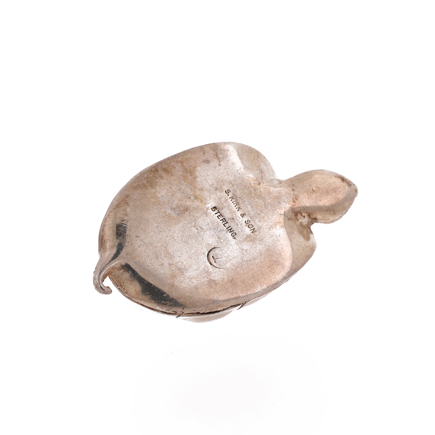 Vintage S. Kirk & Son Sterling Silver Miniature Tortoise Turtle Figurine