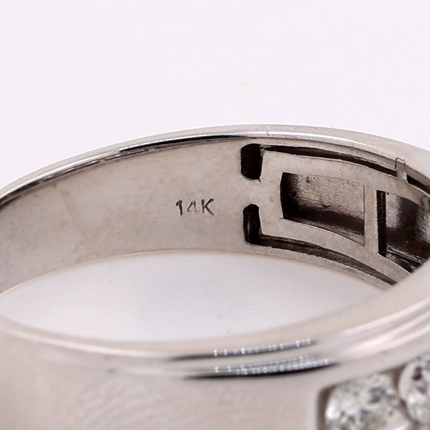 1.00 TW Diamond Wedding Anniversary Band Ring 14K White Gold Unisex